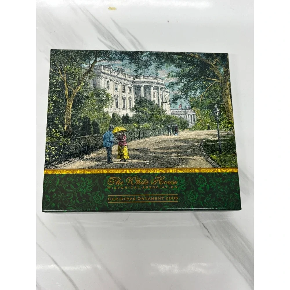 Official White House‎ Historical Association Christmas Ornament 2005 New In Box